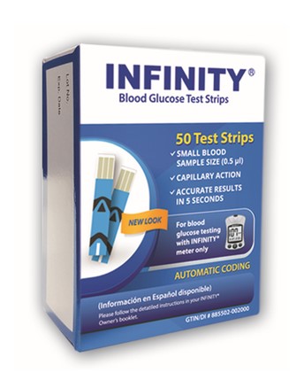 Generic blood sugar test strip